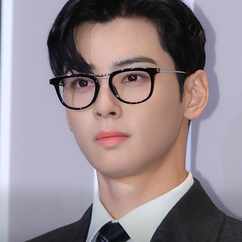 杨树林走秀款高智感时尚车银优同款眼镜框男复古优雅镜架近视可配