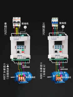 VFD015M21A VFD004M21A 220V 1.5 通用变频器VFD007M21A 0.4 0.75