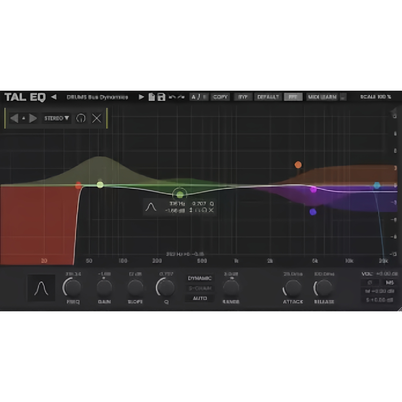 均衡插件 Togu Audio Line TAL-EQ v1.2.6 Mac [MORiA]