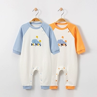 Детское демисезонное хлопковое термобелье, лонгслив, пижама, детская одежда для мальчика, боди для новорожденных