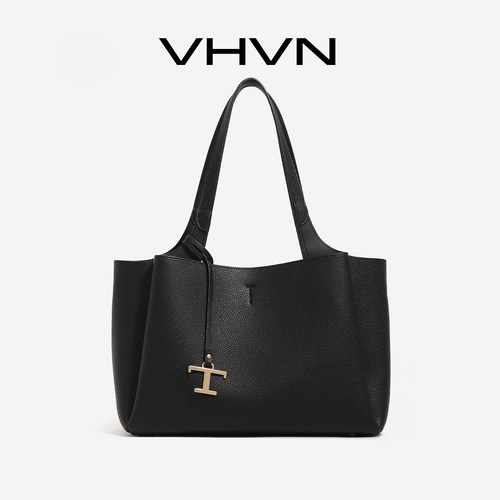 VHVN女包2026新款真皮手提托特包