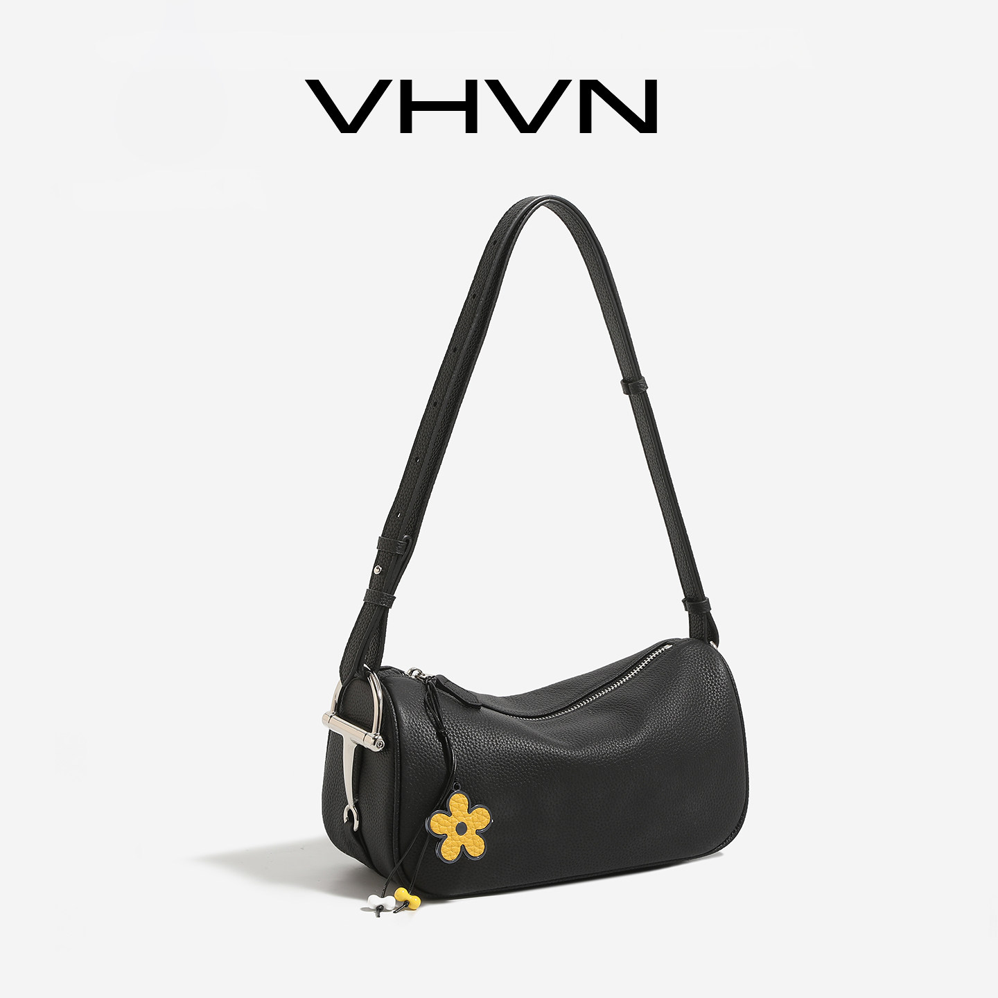 VHVN包包2026新款植鞣牛皮腋下包图片