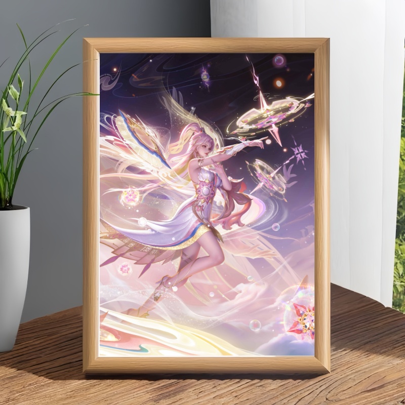 王者荣耀卧室客厅桌面摆台相框