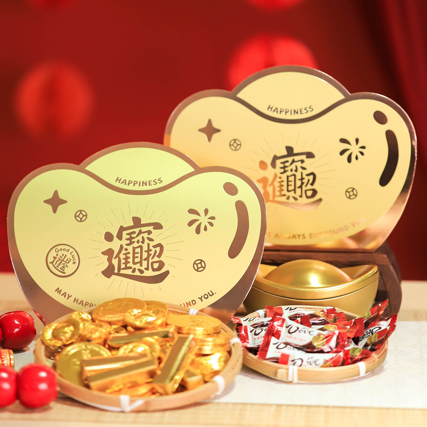 新年德芙巧克力送男女朋友金元宝公司年会伴手礼团购糖果年货送礼,零食/坚果/特产,牛奶巧克力,淘宝优惠券,粉丝福利购,淘宝优惠卷