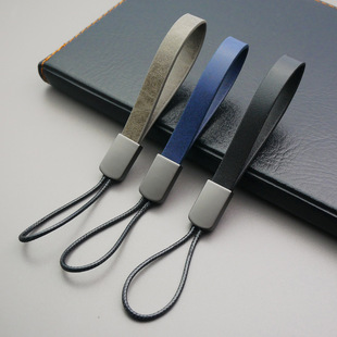 适用于现代别克丰田本田福特奔驰宝马奥迪大众汽车钥匙扣皮绳链圈