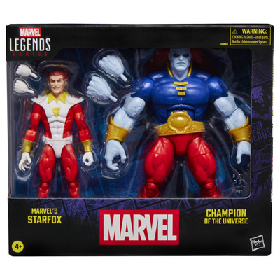（现货）MarvelLegends 星狐宇宙冠军套装 孩之宝手办