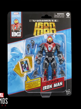 （特价）MarvelLegends X战警 终极钢铁侠 孩之宝手办