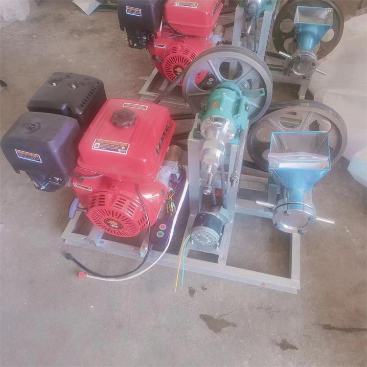 十四花样五谷杂粮膨化机小型杂粮面粉膨化机柴电两用后备箱车载