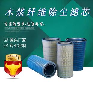 宇恒高温精密烟尘净化空气除尘滤筒工业粉尘过滤聚酯纤维折叠滤筒