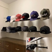 帽子架帽子展示架帽托架撑托架母婴店家用展示货架壁挂挂帽子支架