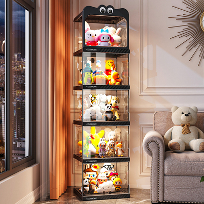 【大眼萌娃娃展示】磁吸门好拿取