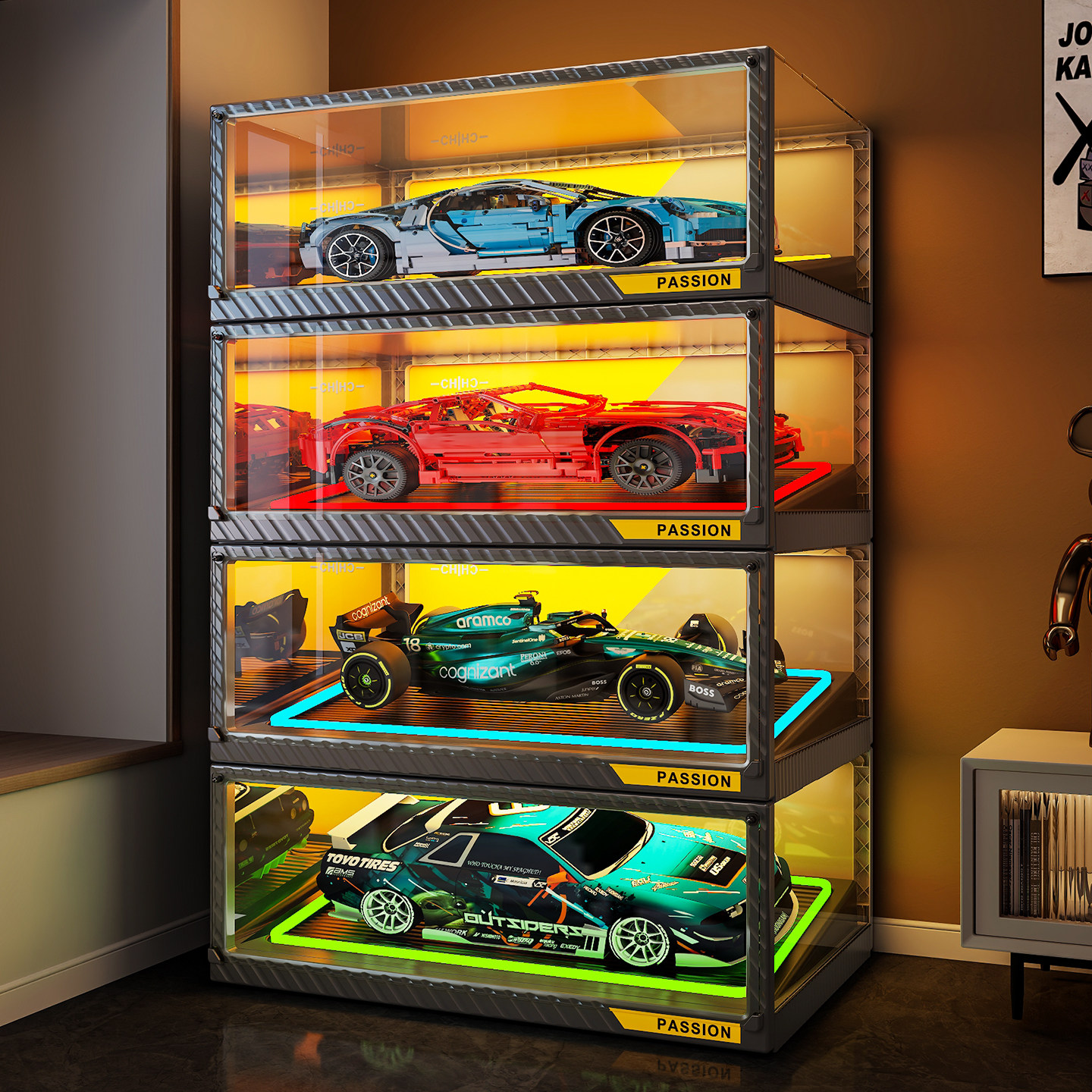 【斜坡设计】赛车立体展示