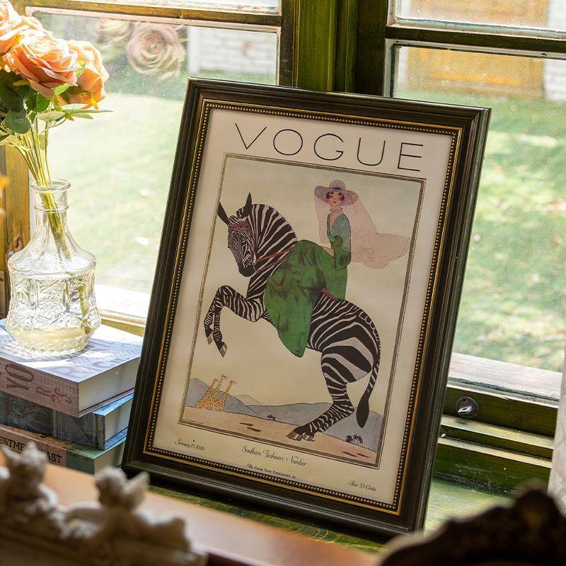 复古法式相框简约欧挂墙16寸20寸18大画框桌面裱拼图油画定制美式