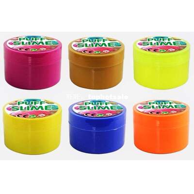 multicolor fluffy foam clay e for kids sss relief int