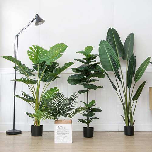nordic large indoor fake flower pot plant living room