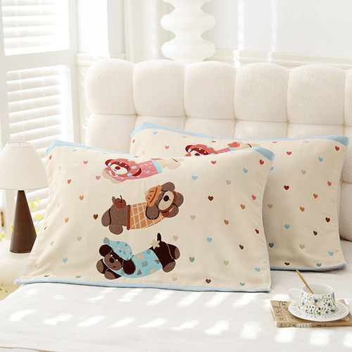 御品枕巾八层泡芙a类加厚