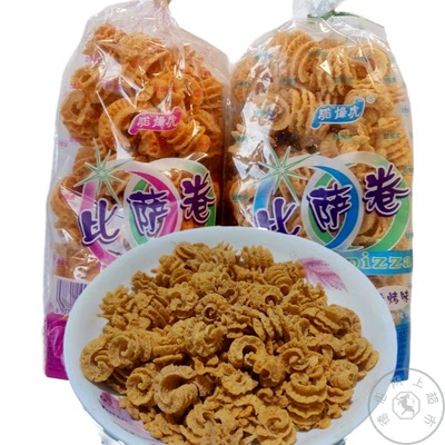 爆脆虎烧烤比萨卷天津香酥脆零食