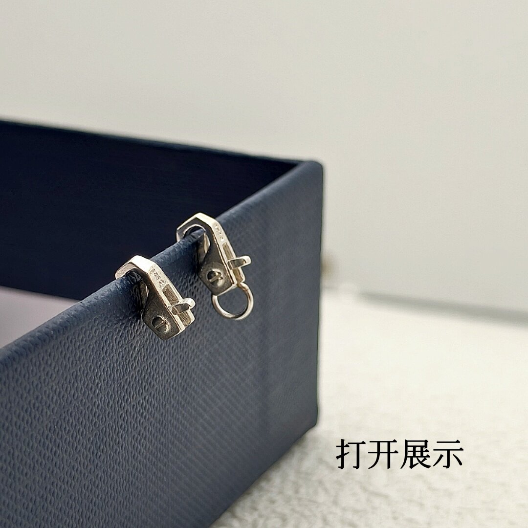 S925纯银龙虾扣弹簧扣DIY配件