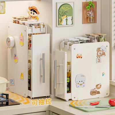 调料品转角置物架抽拉式收纳架