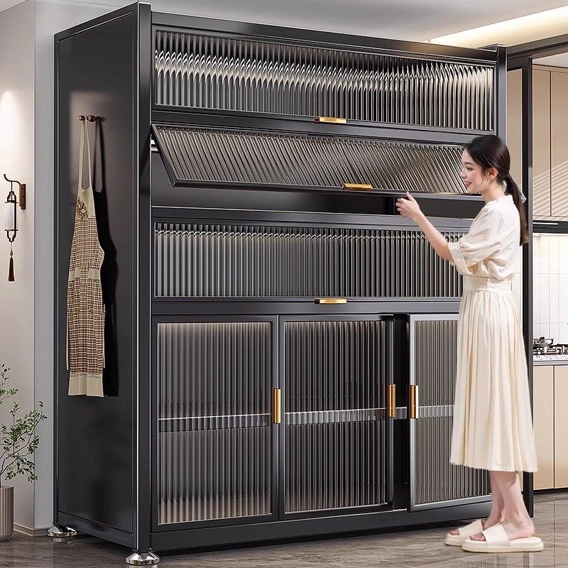 客厅收纳柜储物柜钢制家用卧室阳台多层一体置物柜厨房卧室储物柜,收纳整理,收纳柜,淘宝优惠券,粉丝福利购,淘宝优惠卷