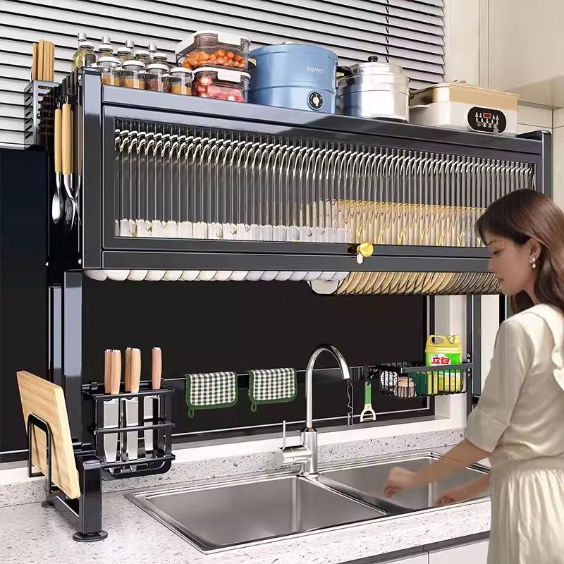 厨房水槽置物架家用碗碟收纳洗碗槽水池防尘碗柜储物多功能沥水架,厨房/烹饪用具,水槽置物架,淘宝优惠券,粉丝福利购,淘宝优惠卷
