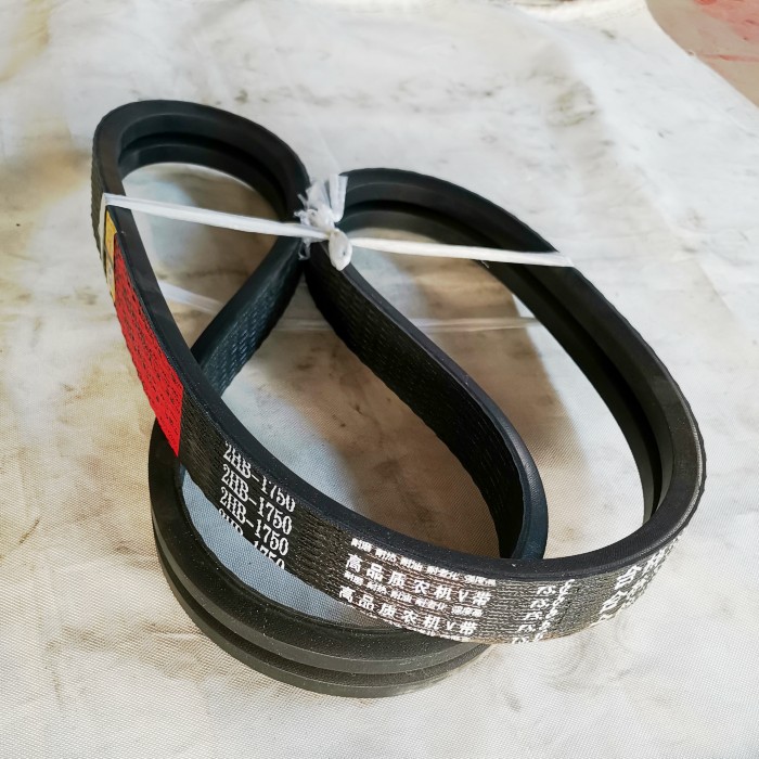 热销联农红标皮带三角带农机V带收割机两连带 联组带2HB1750