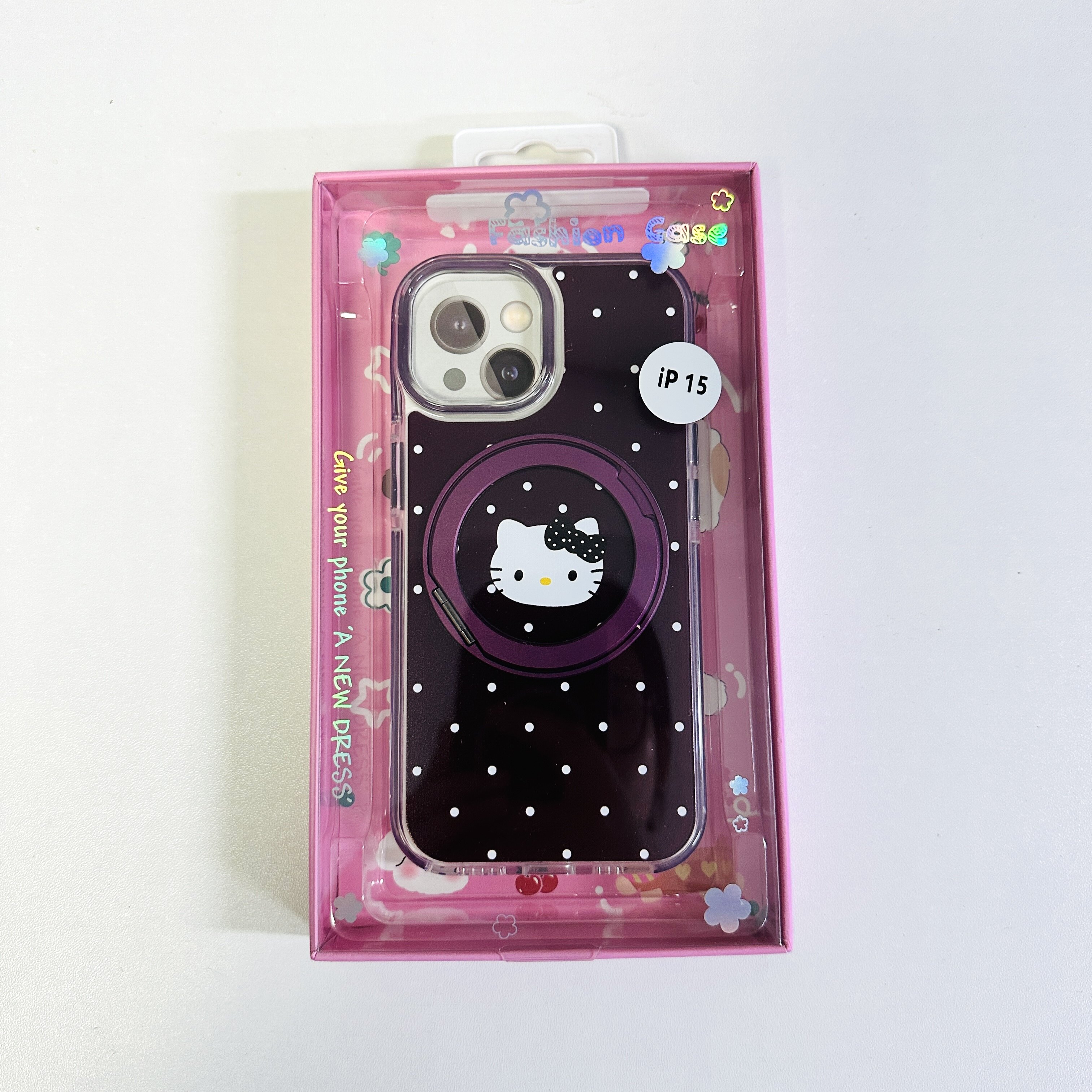 HelloKitty磁吸支架IP15手机壳