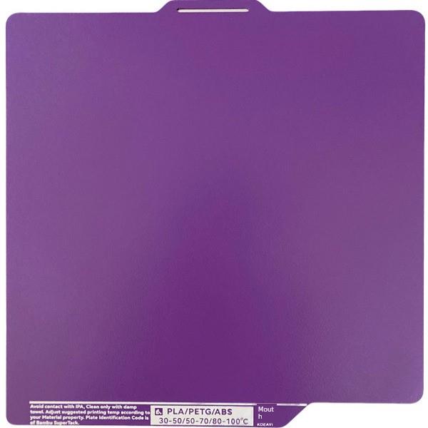 全新紫色扩展3D竹打印环聚酯板双面喷涂冷不喷涂非pei板可达维