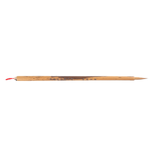 工艺美术大师 仇上洋制传统纯狼小楷毛笔抄经楷书用笔 高档精品礼盒小楷毛笔正品手工单支成人初学者宣笔银锦