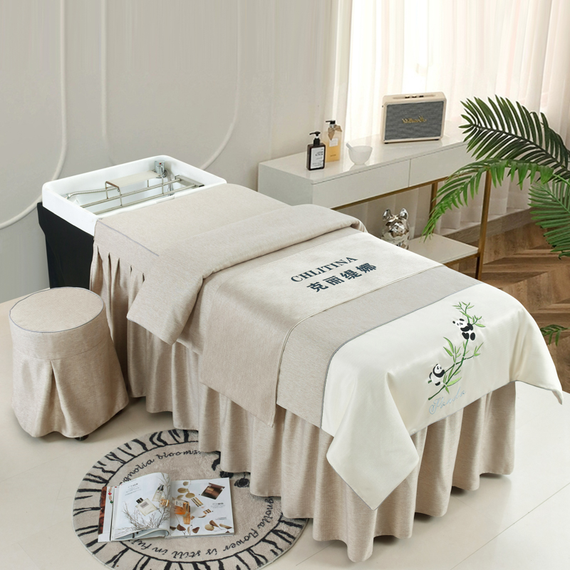 洗头床罩头疗床套养发馆