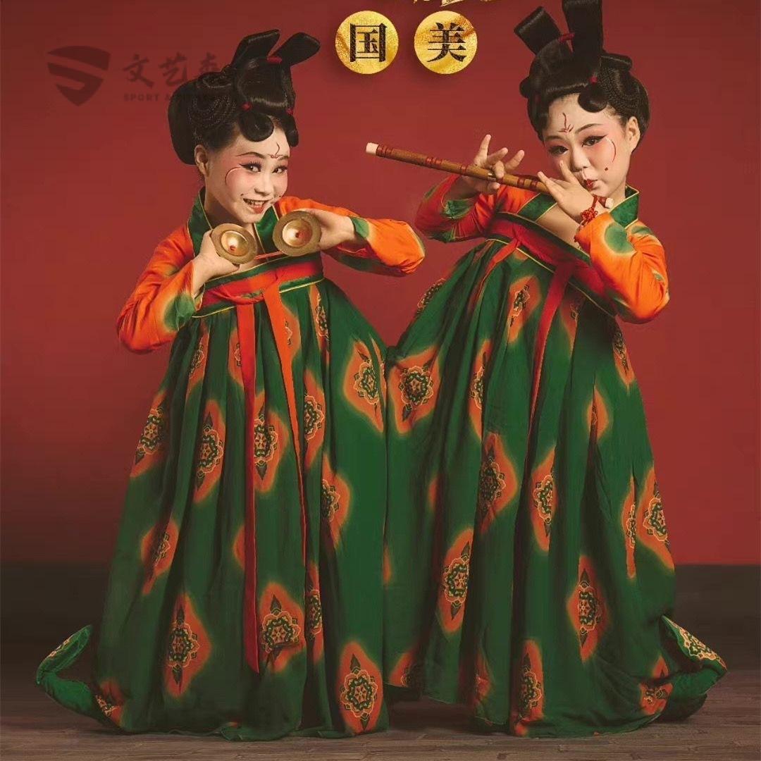 2026新款古装汉服女童齐胸襦裙