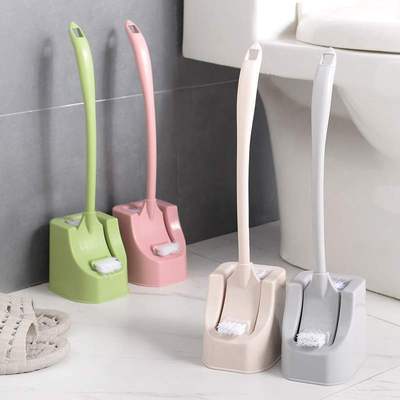 Household toilet brush set bathroom toilet cleaning brush
