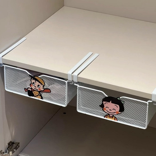 【新家的100个快递】衣柜下挂篮抽屉式置物架隔板书桌分层收纳盒