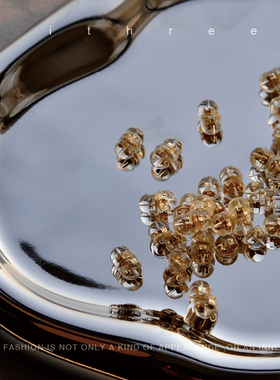 ithree/防过敏硅胶18K金耳帽耳堵托头防掉扣925纯银耳饰配件