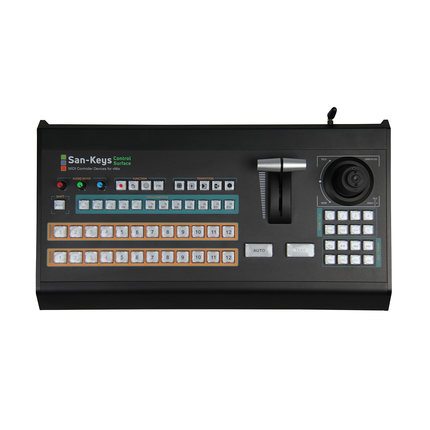 芯象12路直播导播切换台面板obs vmix推流录播键盘雷电口控制面板