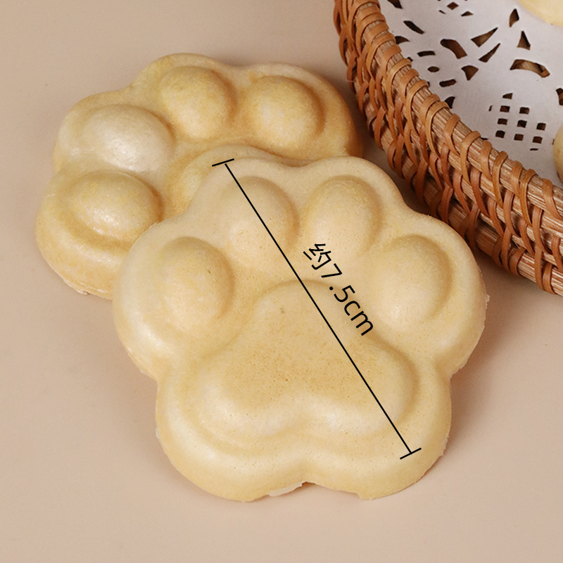 奇洋福烘焙半成品猫爪饼壳糯米船日式防风林焦糖杏仁片塔壳甜品台