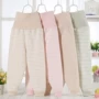 Quần lưng cao cho bé thiết kế quần dày có thể mở 裆 棉 cotton cộng với nhung lụa quần áo mùa thu đồ lót mùa đông nam và nữ cộng với cotton - Quần áo lót quần lót bé trai