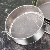 筛子面粉筛过滤网筛烘焙工具手持40 60目粉超细家用304不锈钢筛网