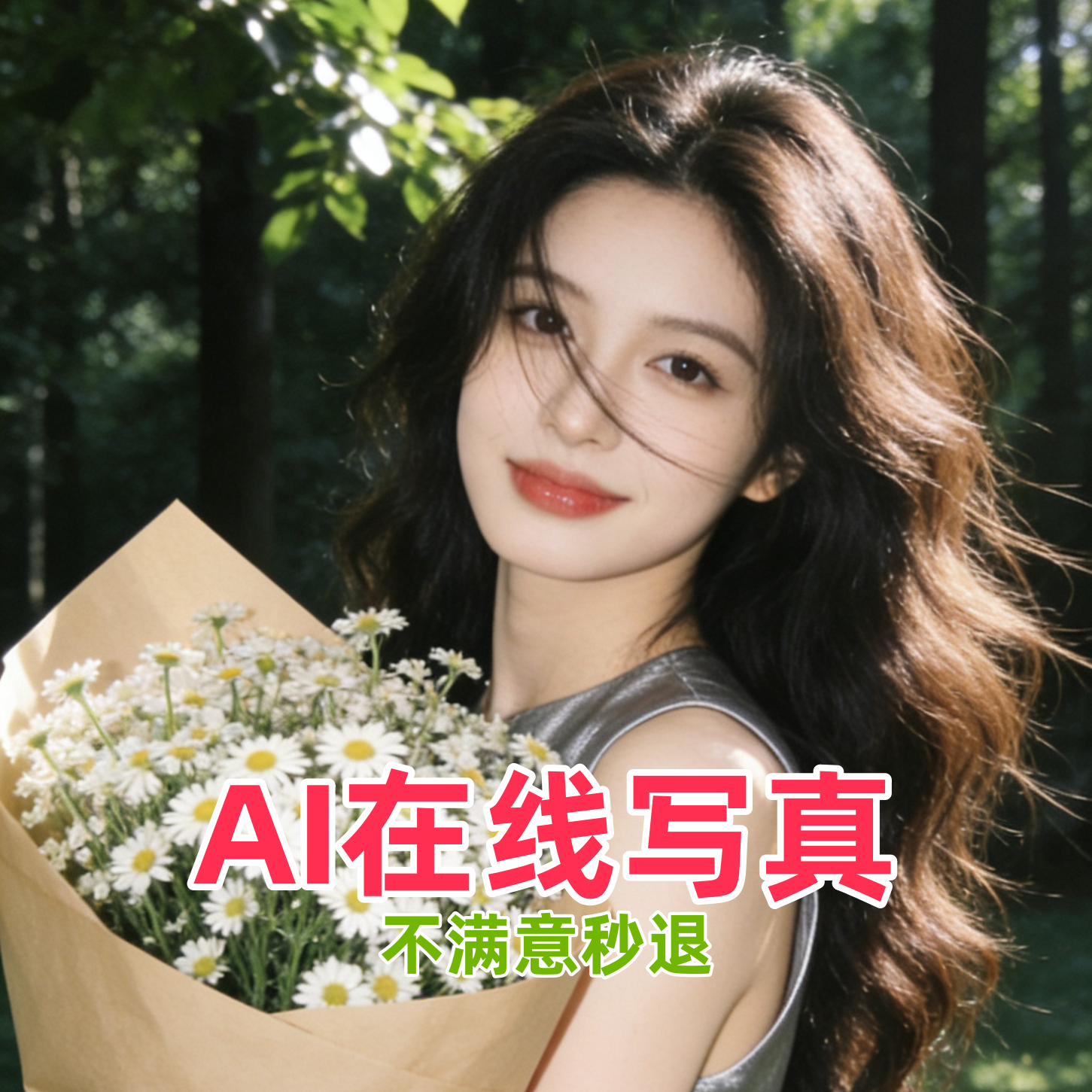 AI写真定制【不假脸】20元/张图片
