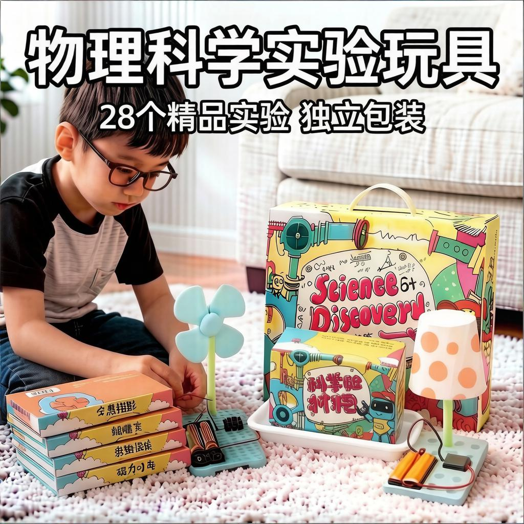 六一儿童节物理实验科学发明制作材料小学生男孩生日玩具礼物套装