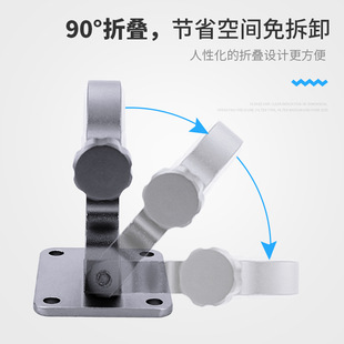 垂弦铝镁合金折叠伞架钓箱分体式免拆卸钓鱼伞支架渔具垂钓配件