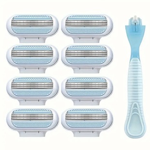 三层刀片私处腋下女士脱毛刀3-layer Blades手动女士腿毛现货