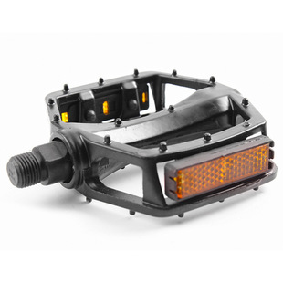 山地车铝合金带滚珠脚踏板 12/14MM连体轴美制英制儿童自行车脚蹬