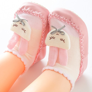 春夏秋儿童地板鞋 袜棉质婴儿防滑软底袜卡通儿童袜 早教宝宝学步鞋
