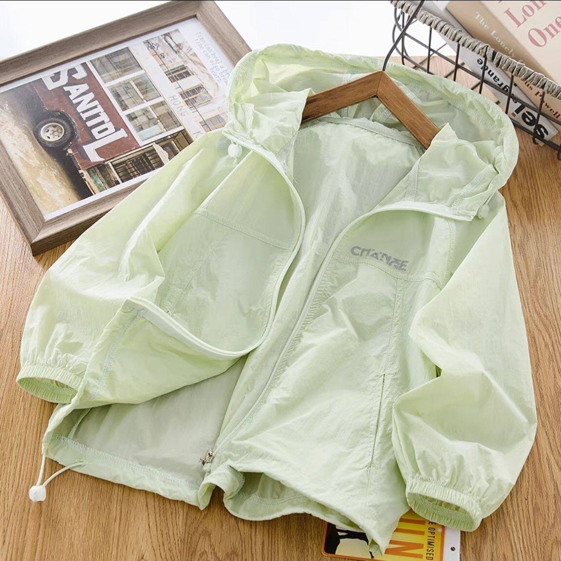 男童防晒服夏装2025新款轻薄透气外套儿童防晒衣中大童上衣空调服