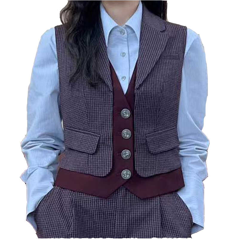 女士马甲迪哈利气质复古时尚