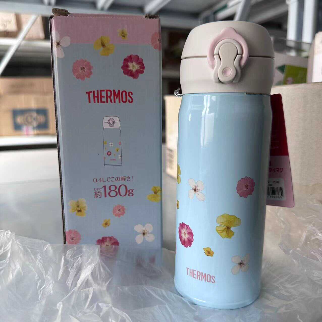 进口膳魔师不锈钢保冷保温男女水杯 400ml JNL-402