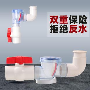 厨房下水道防反水50止逆阀低楼洗衣机洗碗池下水管道防回水止回阀