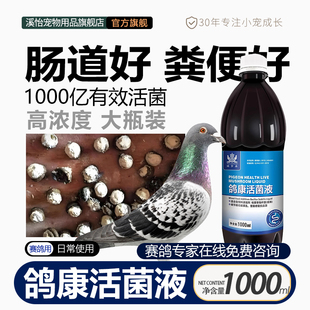鸽康活菌王鸽用拉稀水绿便沙门氏益生菌专用调理保健肠道鸽子大全