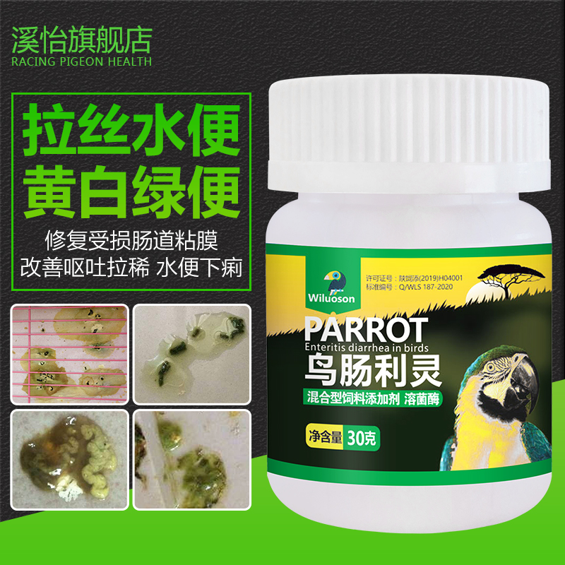 威罗森鹦鹉鸟专用药拉稀药